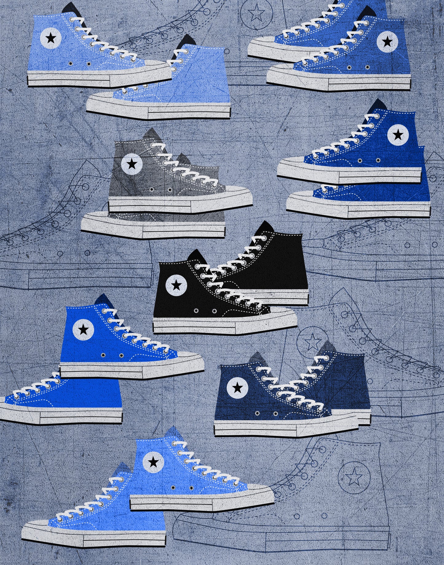 Chucks - Blue