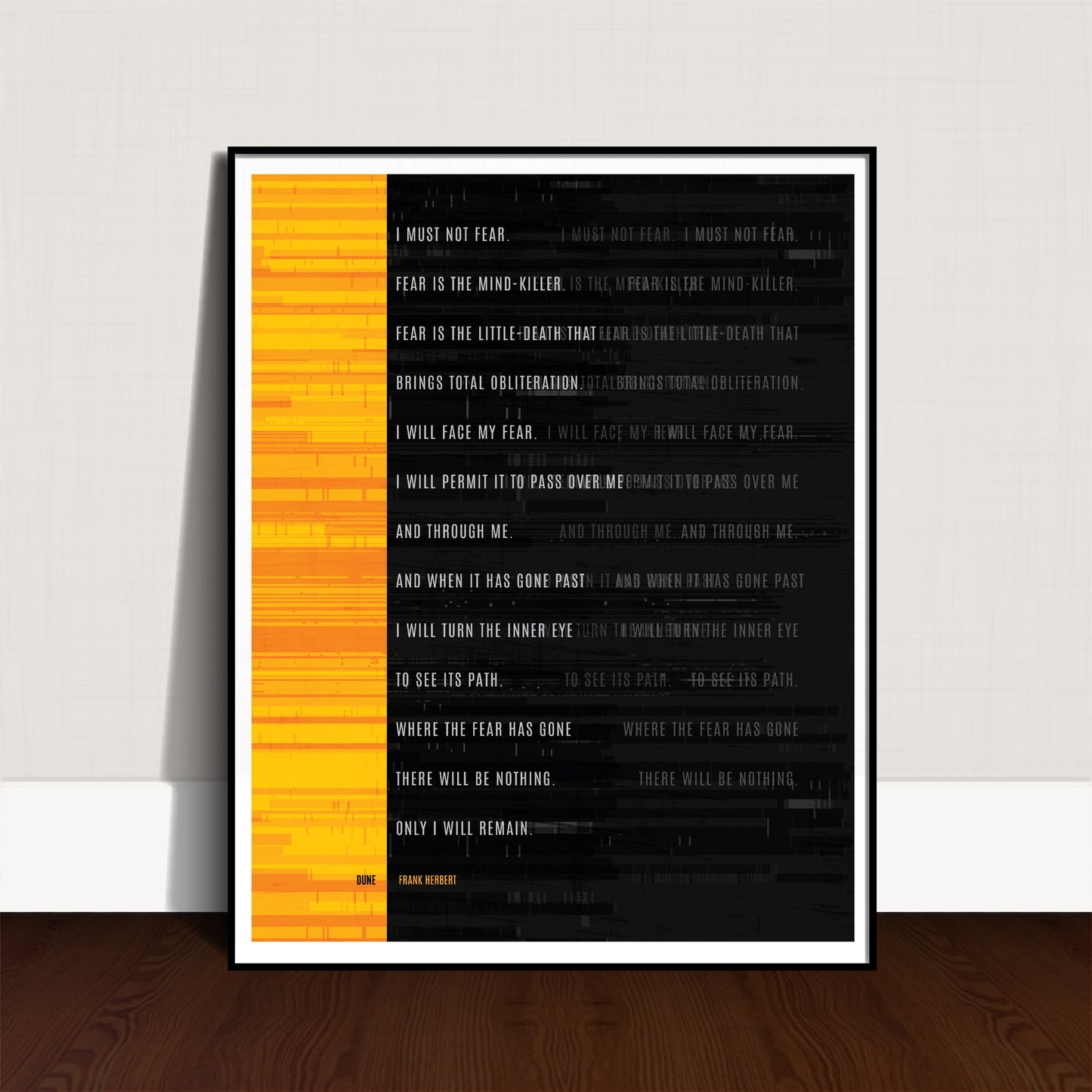 Frank Herbert / Dune / Litany Against Fear