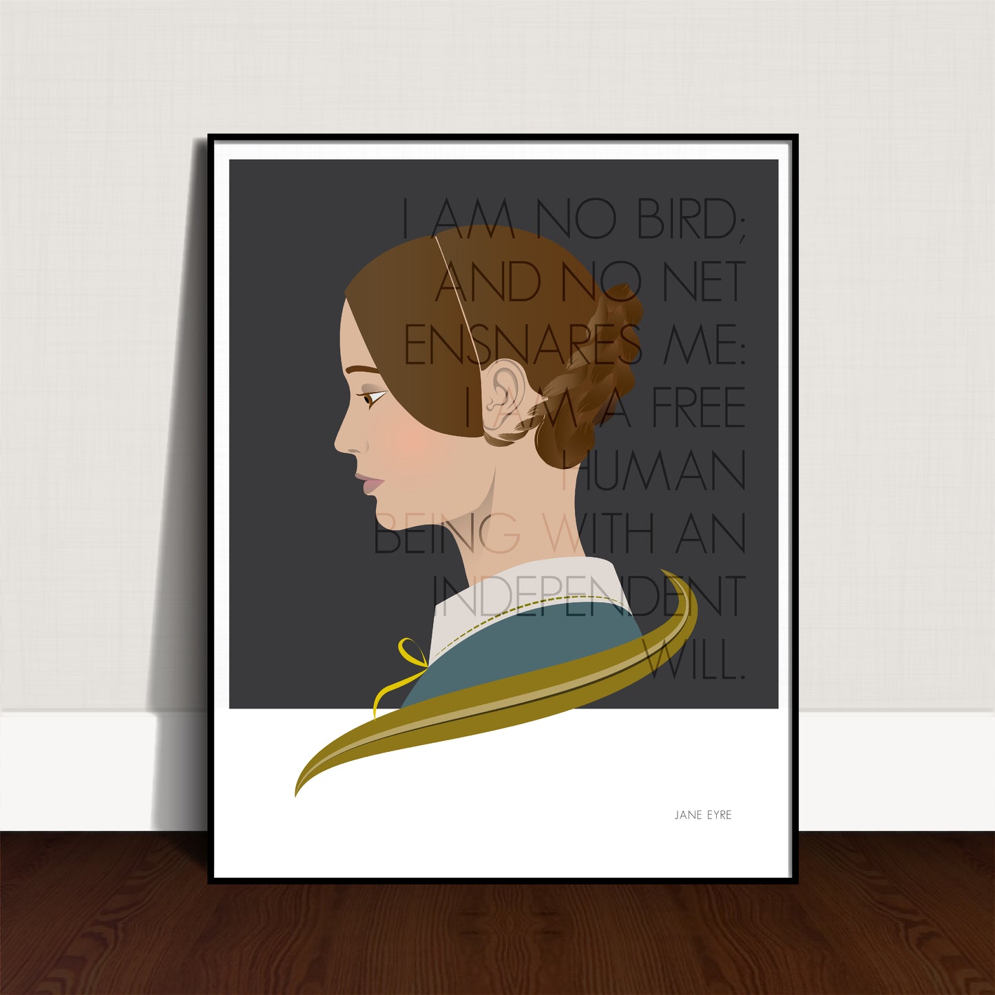 Charlotte Bronte / Jane Eyre / Formidable Women in Literature