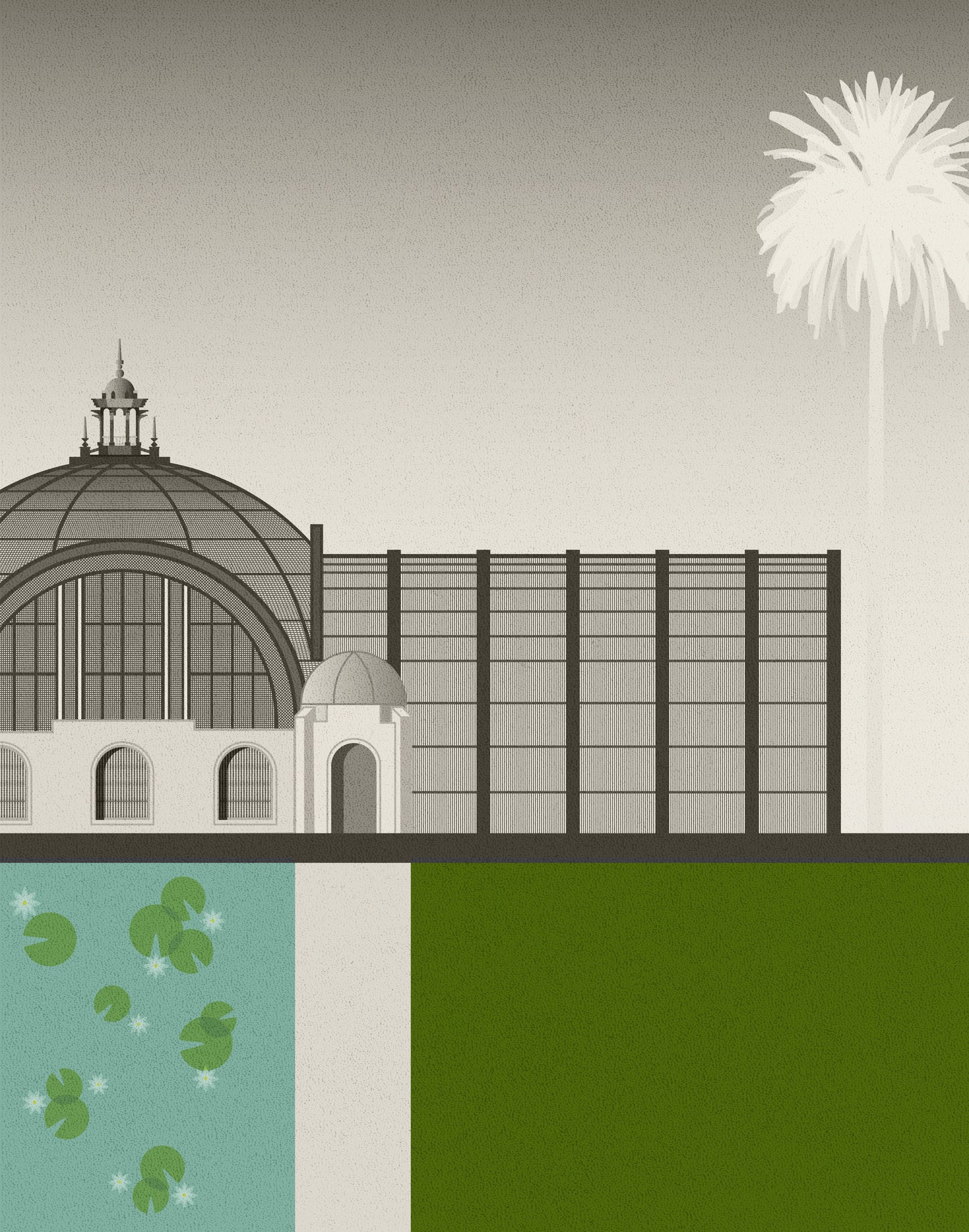 Lily Pond at Balboa Park - San Diego