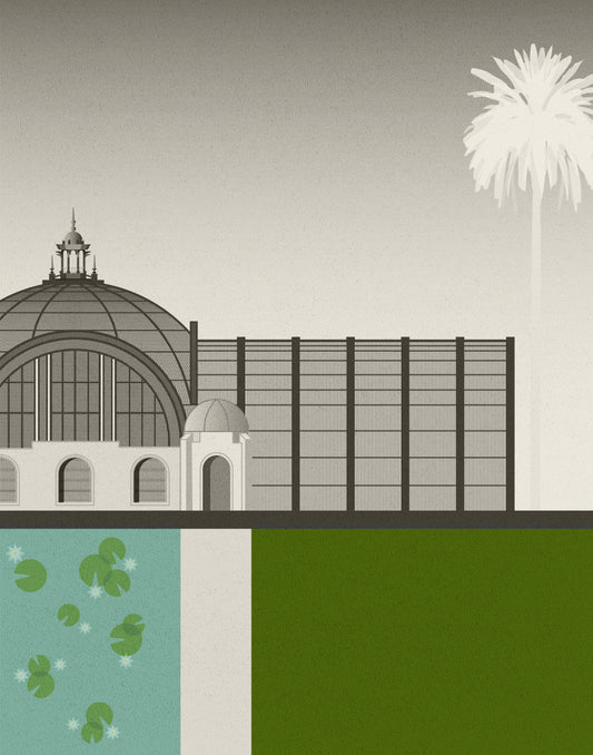 Lily Pond at Balboa Park - San Diego