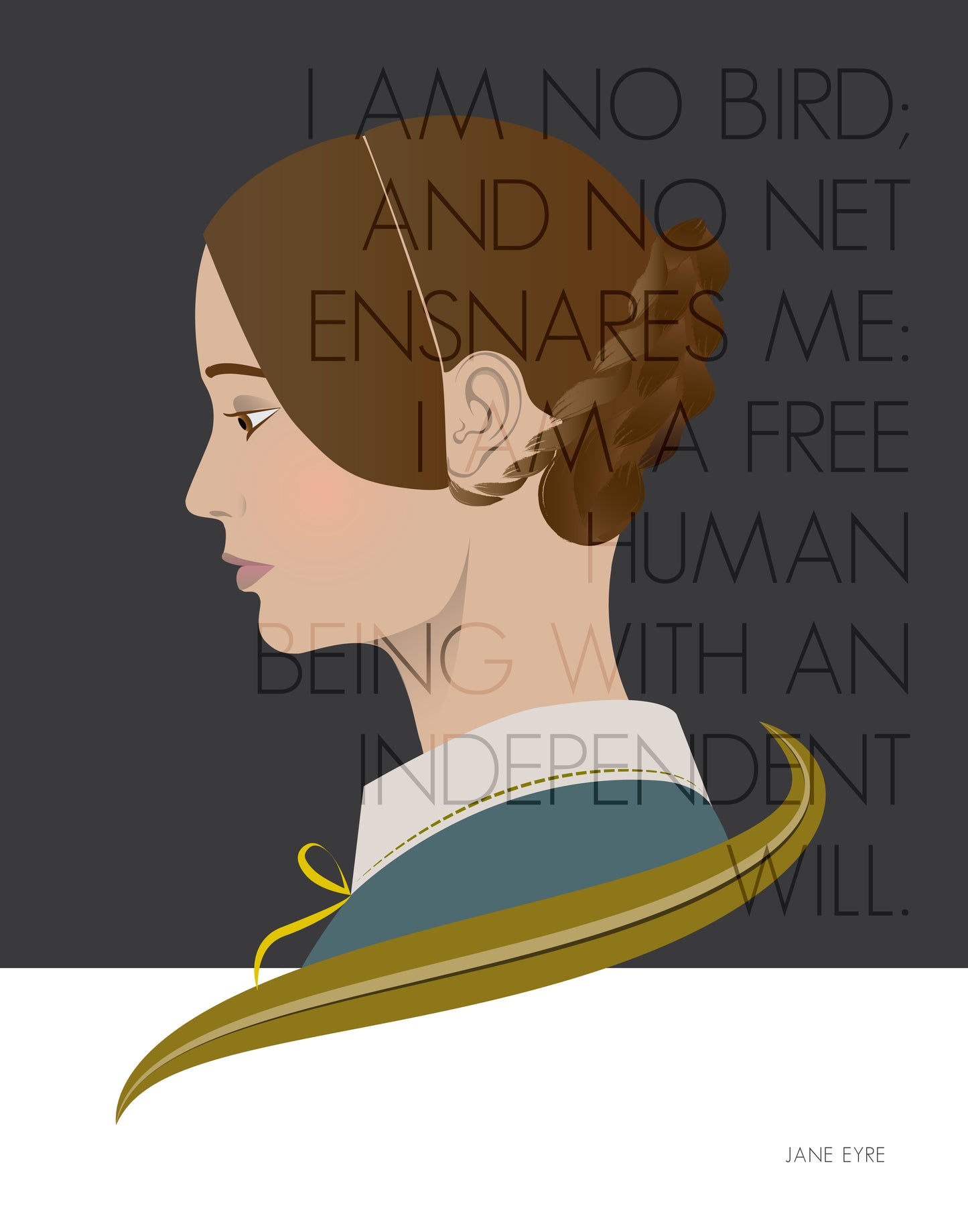 Charlotte Bronte / Jane Eyre / Formidable Women in Literature