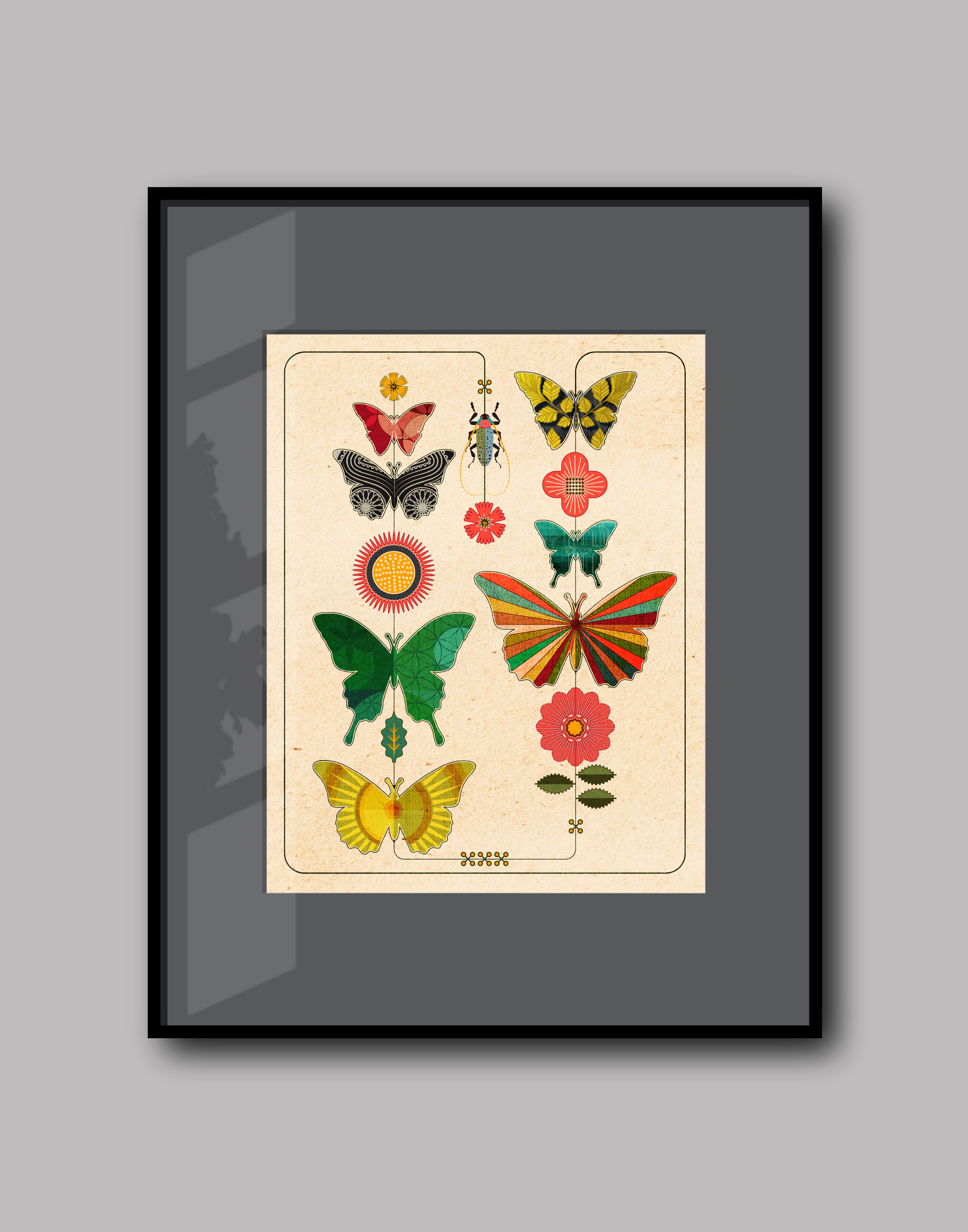 7 Butterflies – LuckySkye Graphics