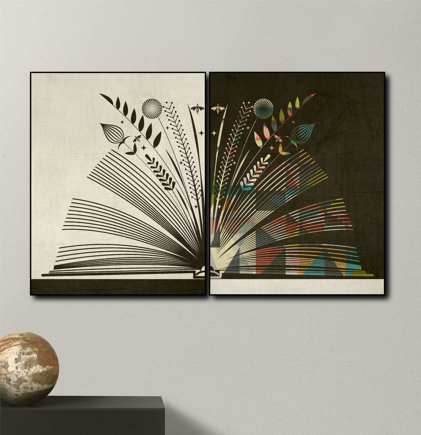 Books Are Magic (Set of 2 Prints)